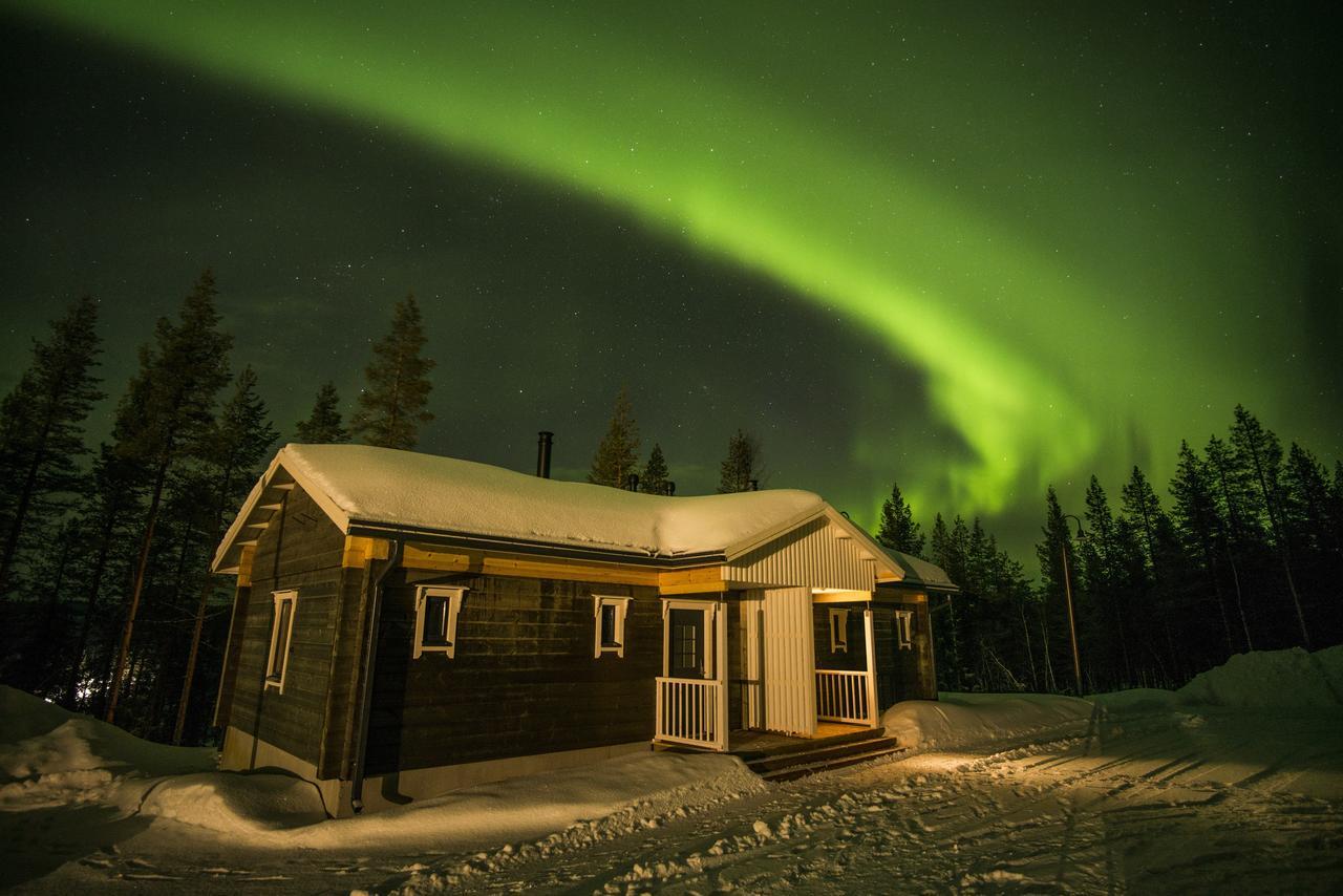 Valkea Arctic Lodge Pello Exteriör bild